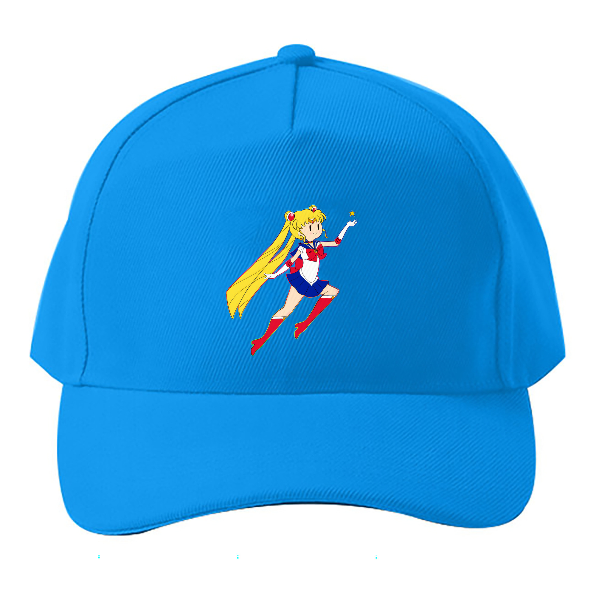（画像用） 美少女戦士セーラームーン 月野 うさぎ つきの うさぎ Sailor Moon Tsukino Usagi ベースボールキャップ 綿100％ 男女兼用 帽子 スポーツ